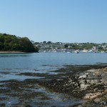 St Mawes and Cellars Beach from the slip